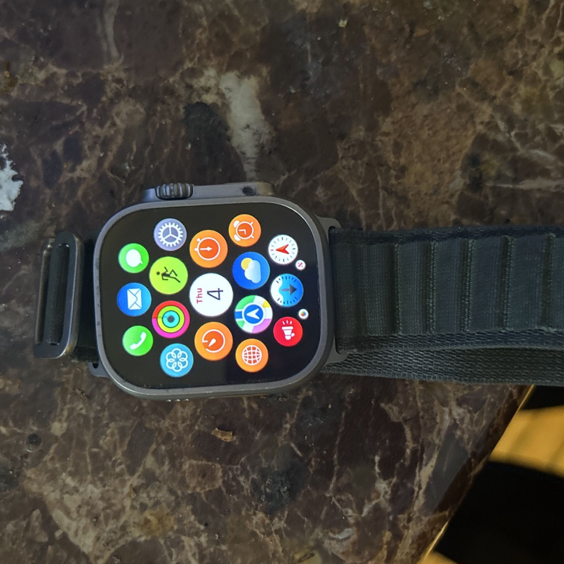 Apple Titanium Watch 