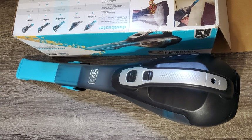 Black + Decker Dustbuster Cordless Hand Vacuum Used Once