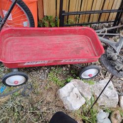Vintage Radio Flyer Wagon