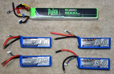 Pulse & Turnigy RC LiPo Batteries