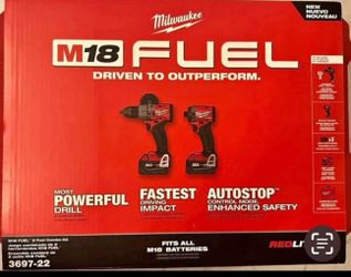 milwaukee 2 tool combo 3697-22