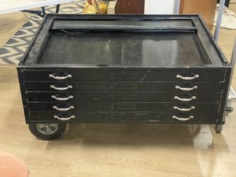 Flat File Cabinet