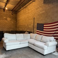 Light Grey Sectional Sofa 