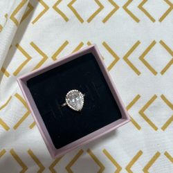 Rose Gold Ring Size 6 