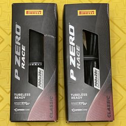 Pirelli P-Zero Race Folding Road Bike Tire , Tubeless Ready TLR, 700 x 28c, Black, Única
