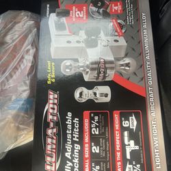 Alualma-Tow Hitch never been opened