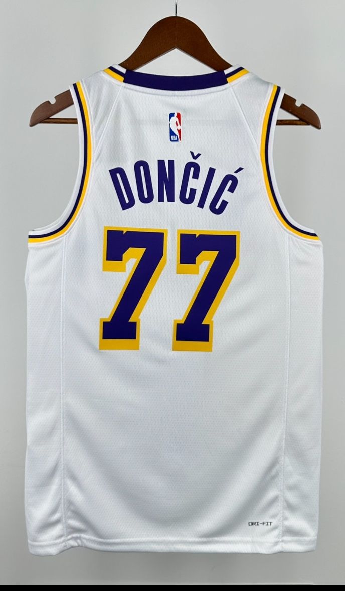 Yellow, White Or Purple Lakers Luka Doncic Jersey The New Labron