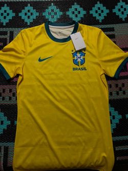 Brazil home fan jersey