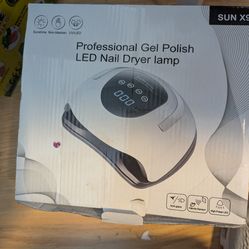 Nail dryer lamp used once