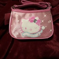 Vintage Hello Kitty Pink Purse 