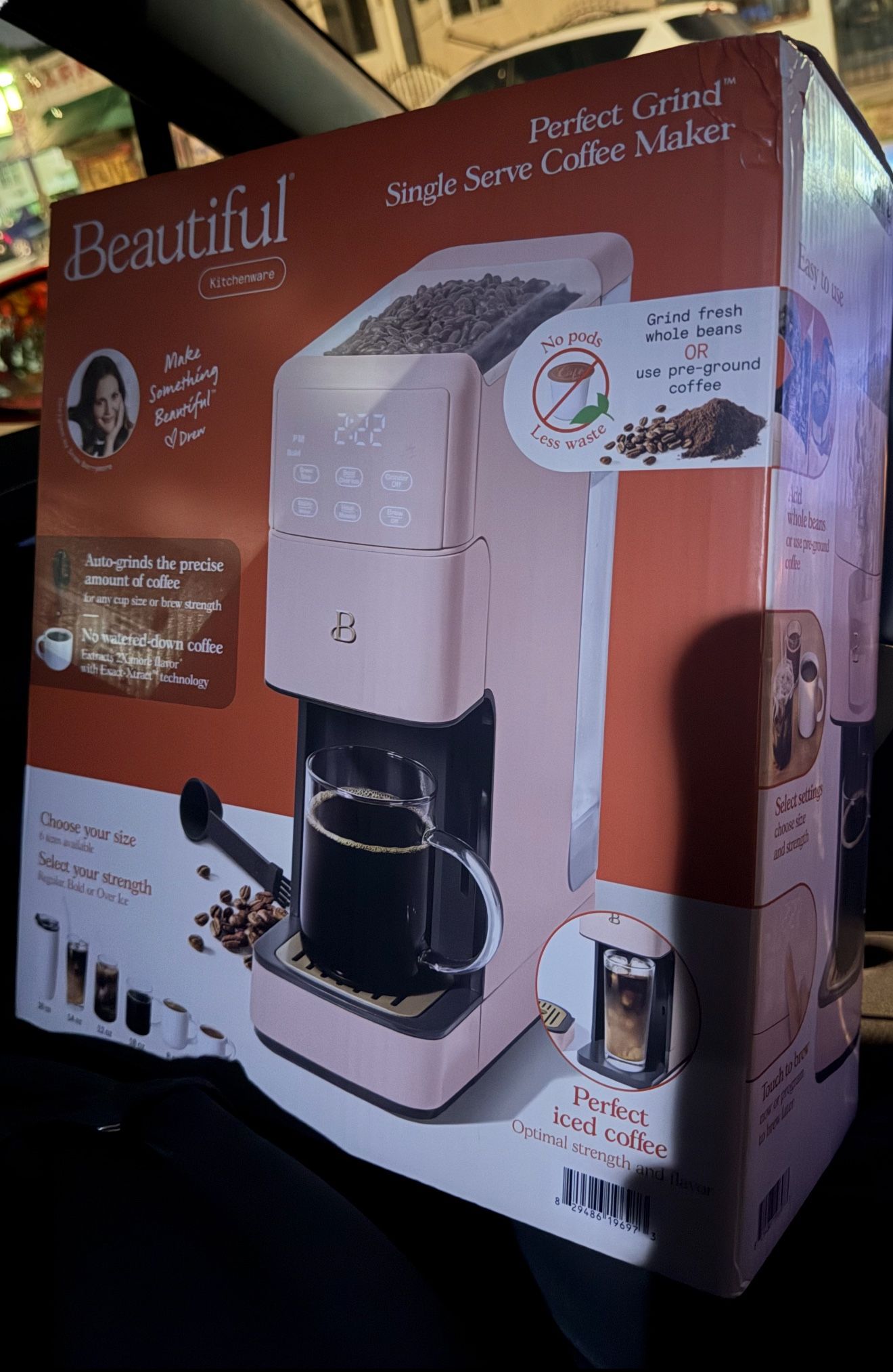 Beautiful Perfect Grind Programmable Single Serve Coffee Maker