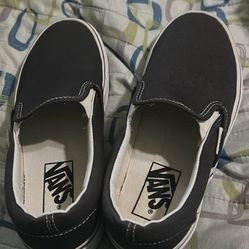 Vans, Grey Vans, Size 3 1/2