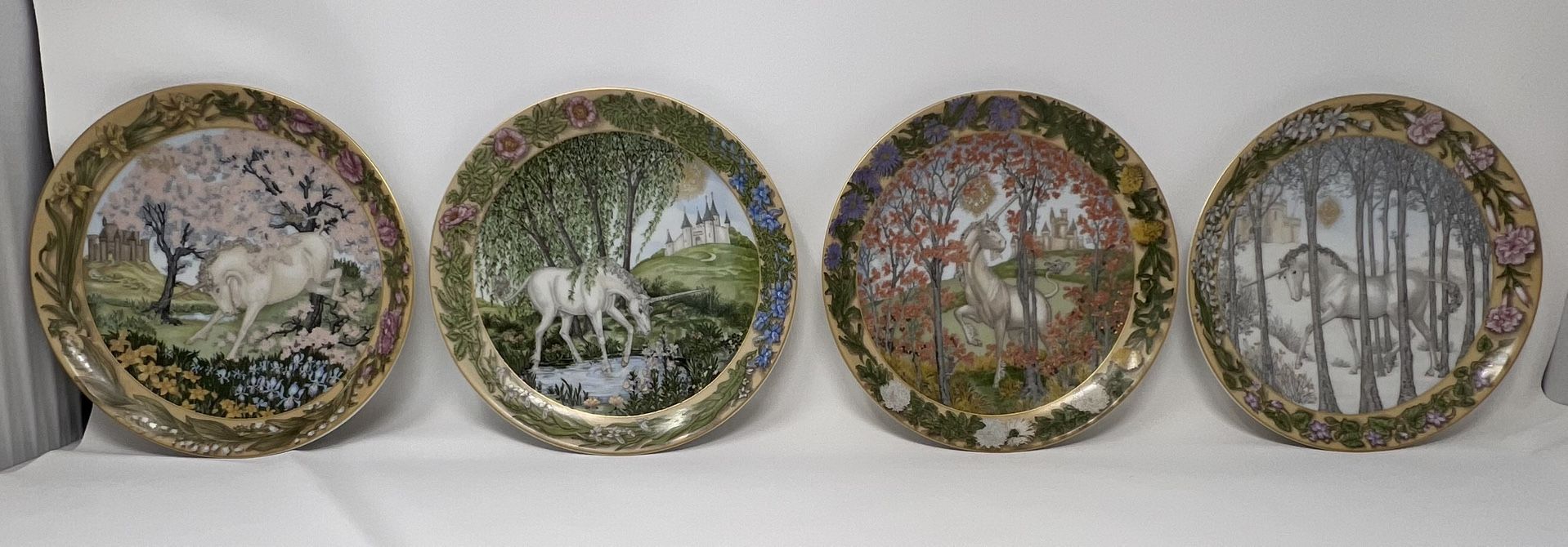 Hutschenreuther Enchanted Seasons Of A Unicorn