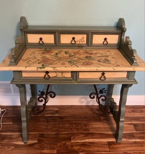 Vintage Painted Desk HALF PRICE!