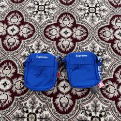 Blue Supreme Bags