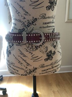 Brand new crystal belt