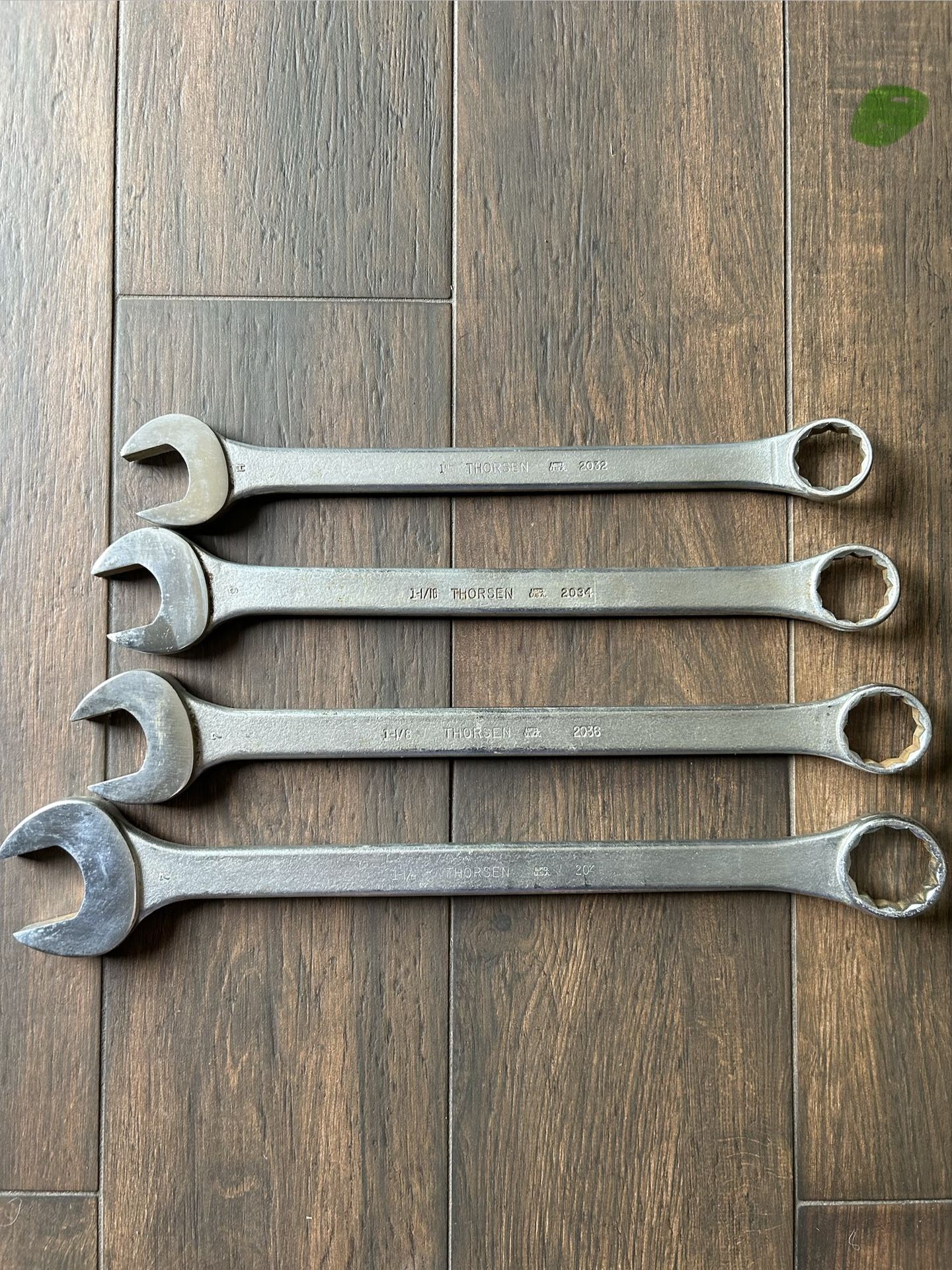 Vintage Thorsen Combination Wrenches 