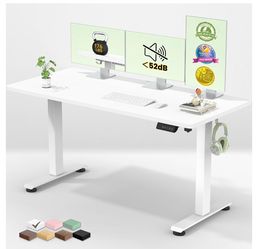 Used 55” electric desk with adjustable hight