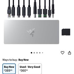 Razer Thunderbolt 5 Dock: 10 Port Docking Station