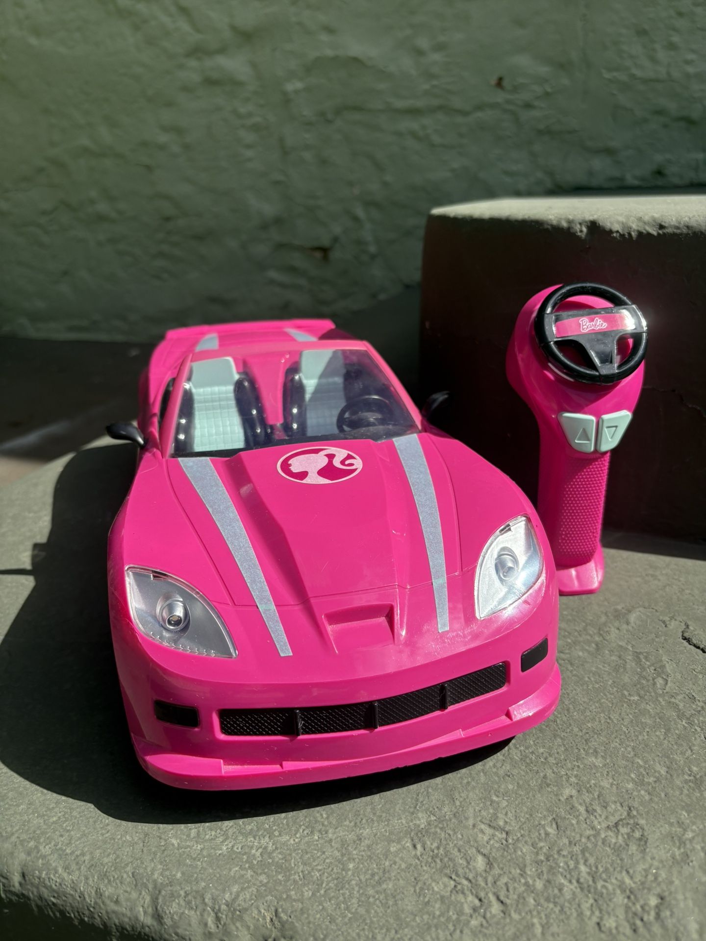 Mattel Barbie Pink Remote Control Car