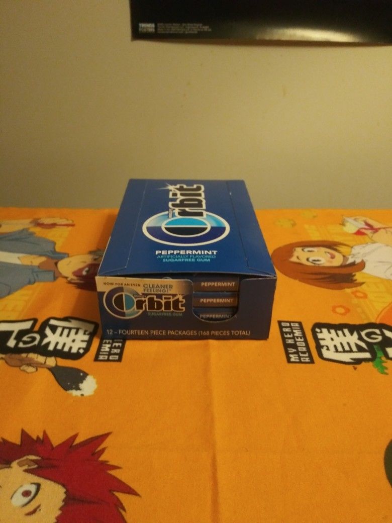 New Orbit Peppermint Box $5