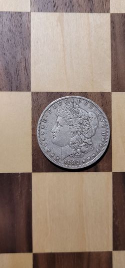 1882 o Morgan silver dollar  90% silver