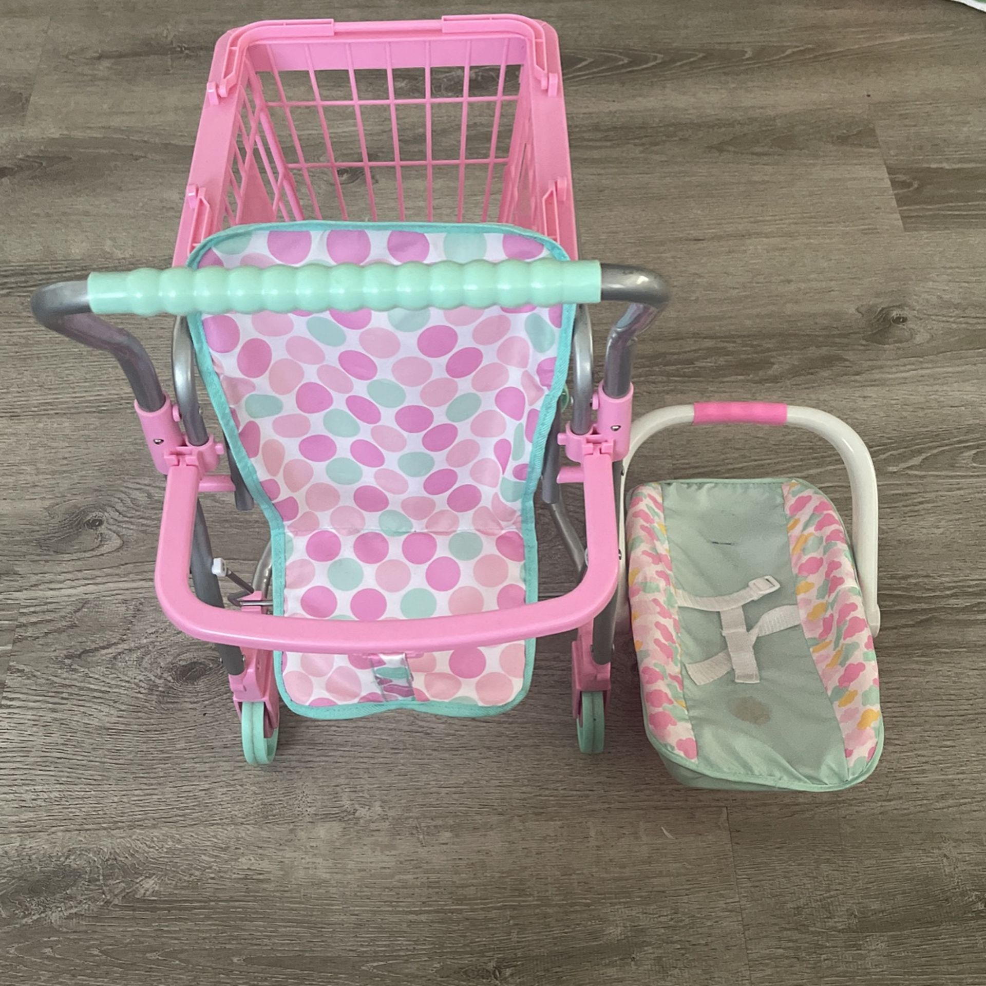 Shopping Cart & Baby Carrier