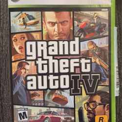 Xbox 360 Grand Theft Auto IV Video Game