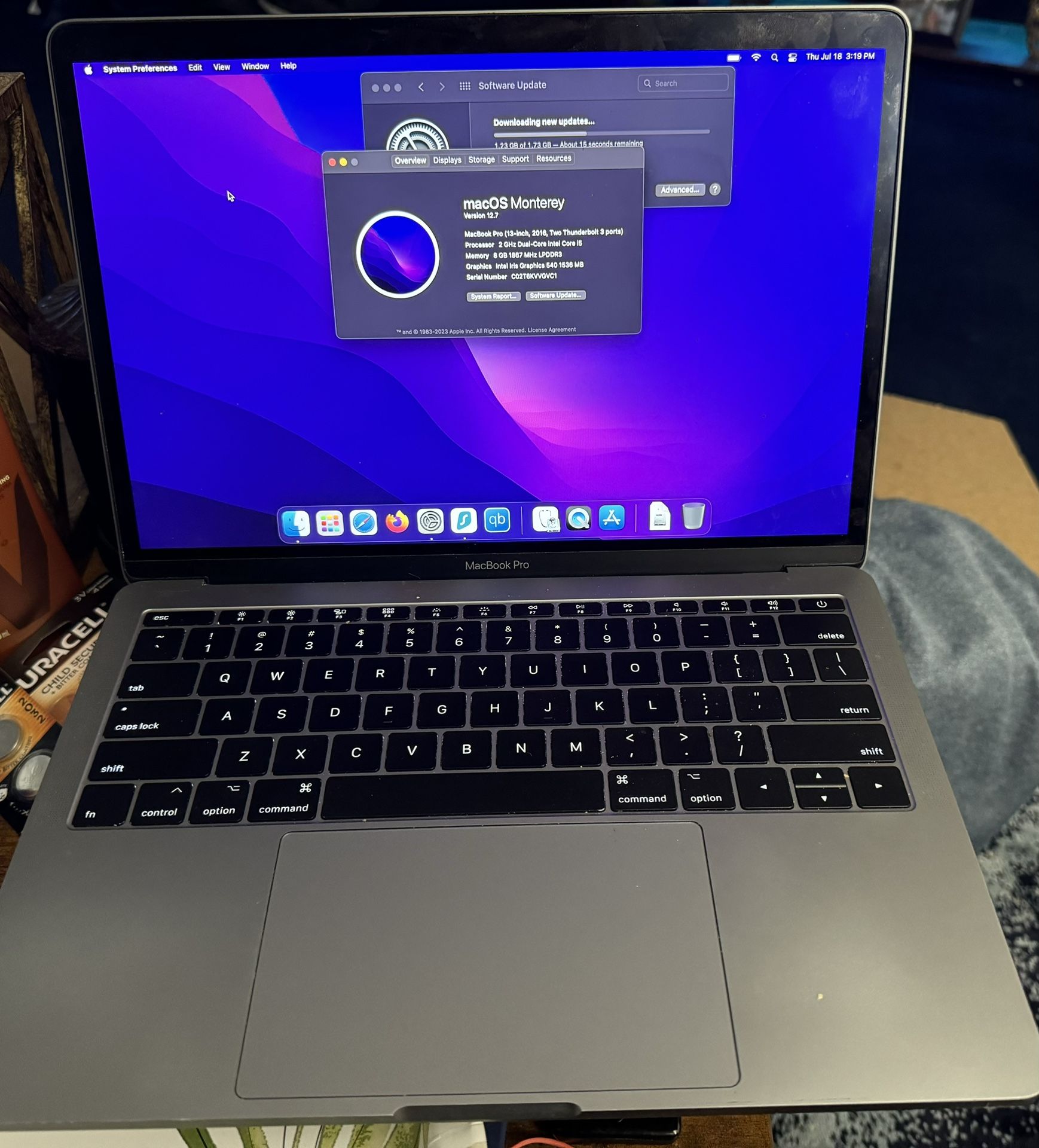 MacBook Pro 13-inch 2016