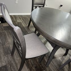 Gray Wood Table 