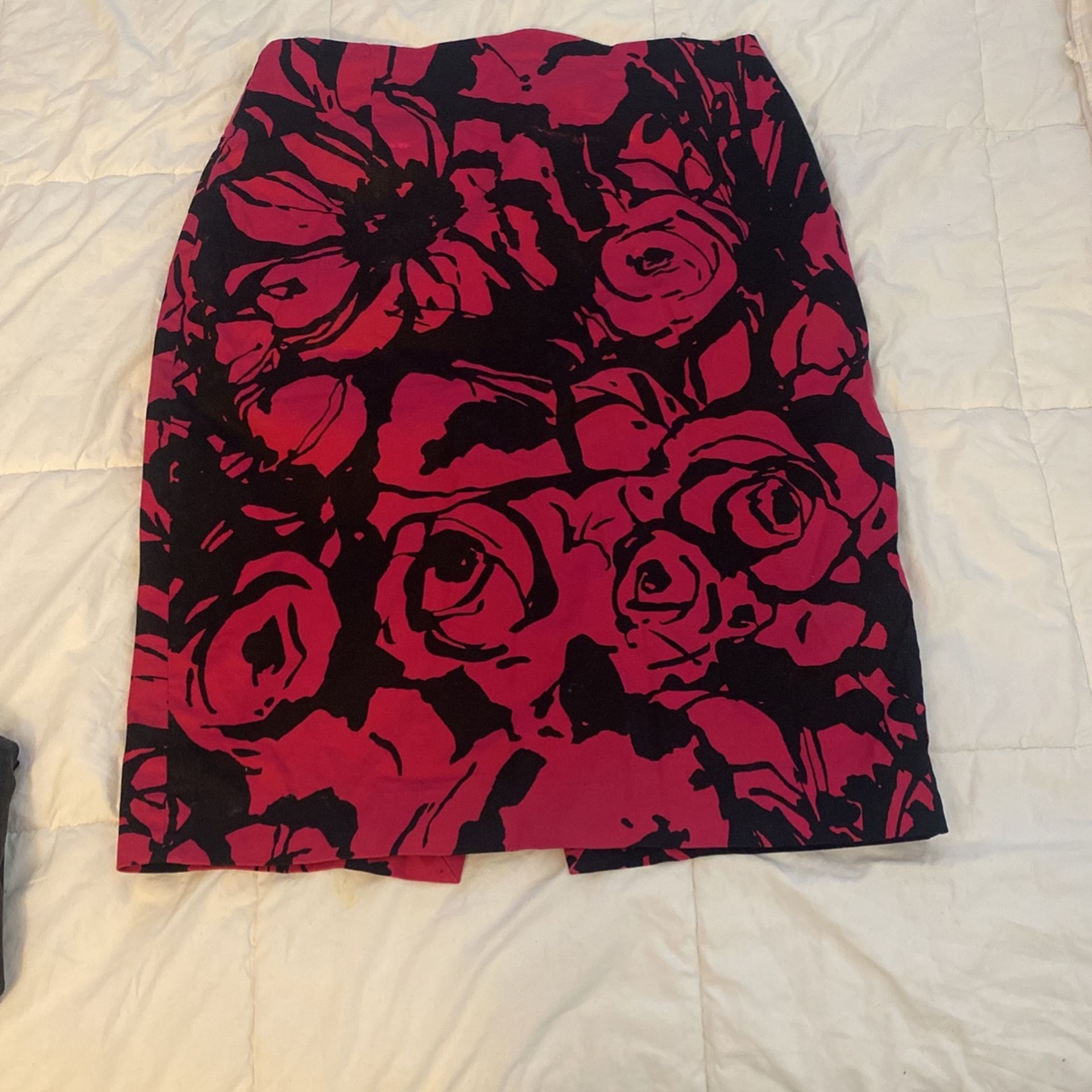 Guess Floral Pencil Skirt