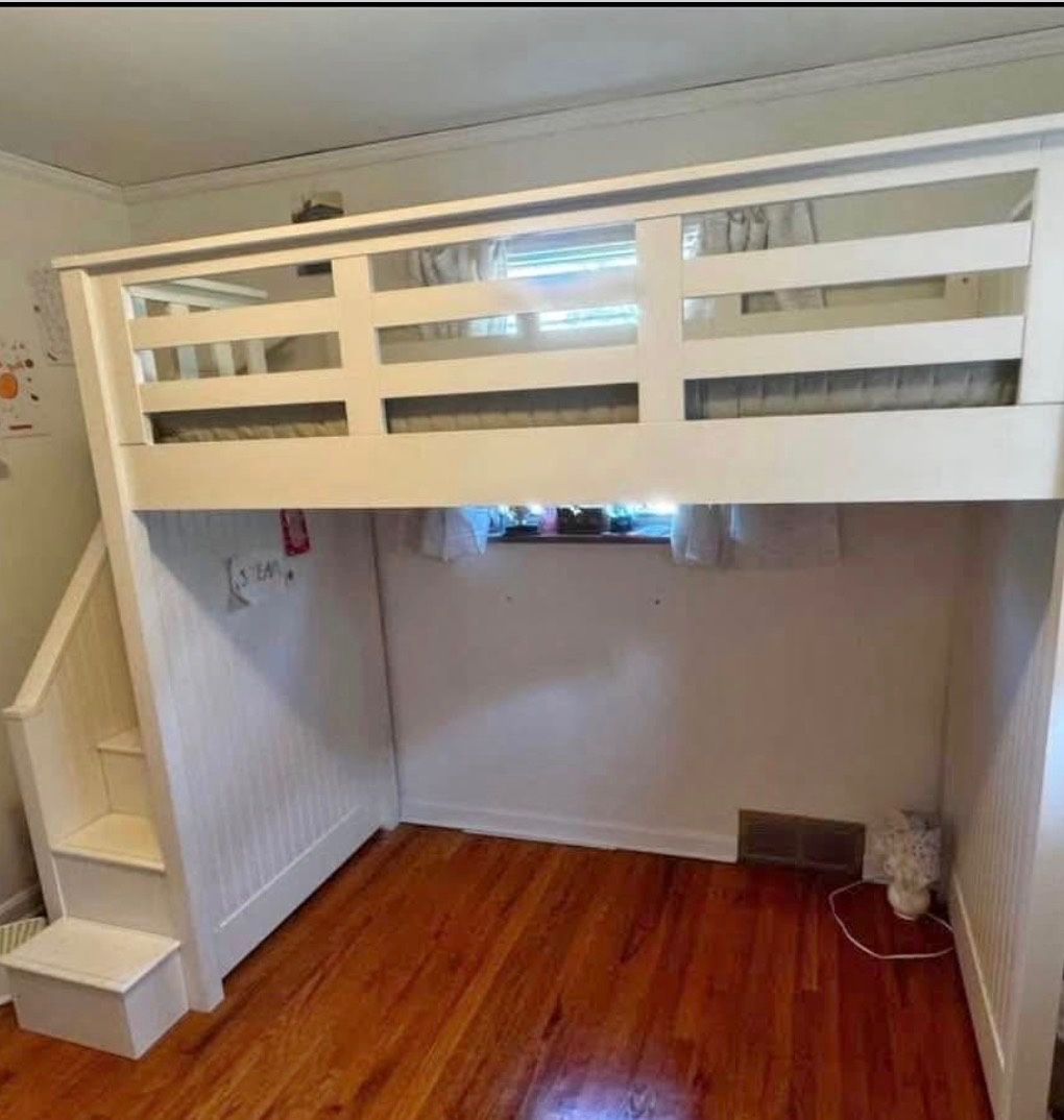 Pottery Barn Catalina Stair Loft Bed