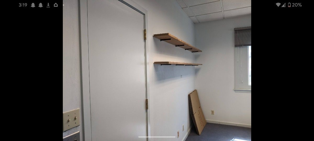 Solid Wood Floating Shelves