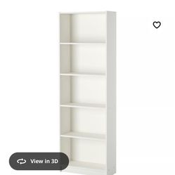 IKEA GERSBY Bookcase, white, 23 5/8x70 7/8 "
