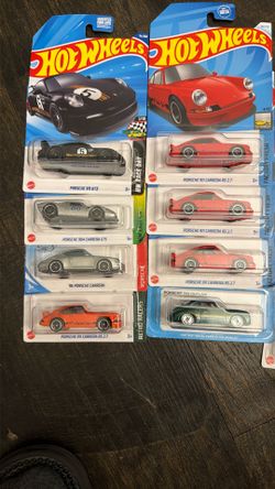 Hot Wheels Lot Of 62 Porsche 