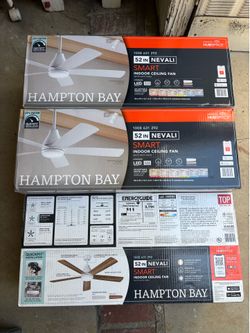 Hampton Bay 52inch Nevali Smart Ceiling Fan