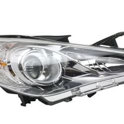 2011 Hyundai Sonata Headlight Passenger Side With Bulb