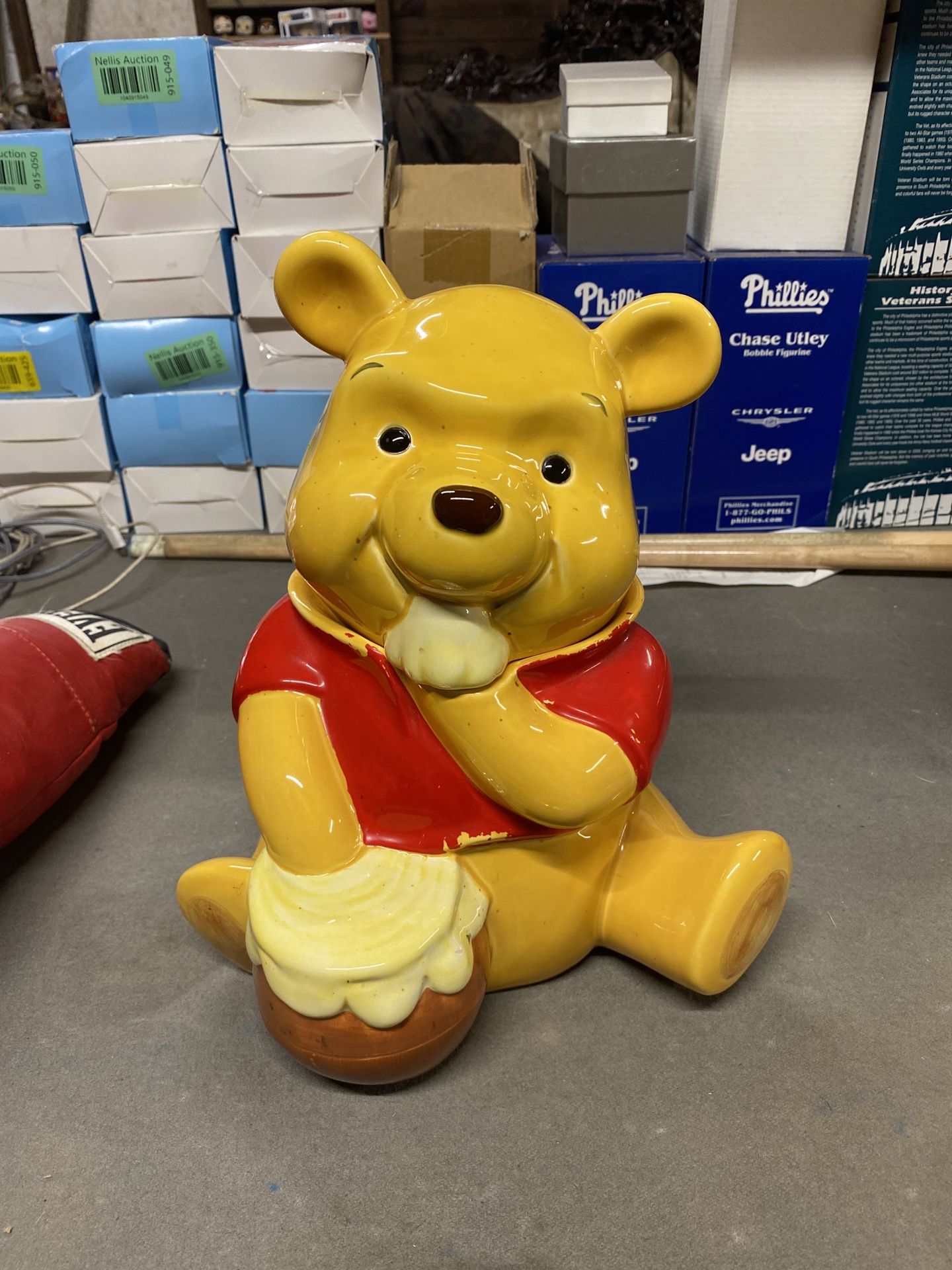Pooh cookie jar vintage