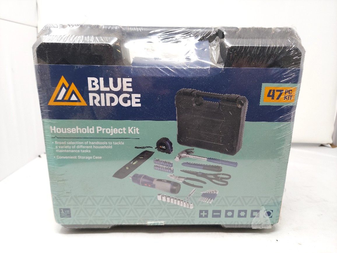 Blue Ridge 47pc Household Project Tool Kit