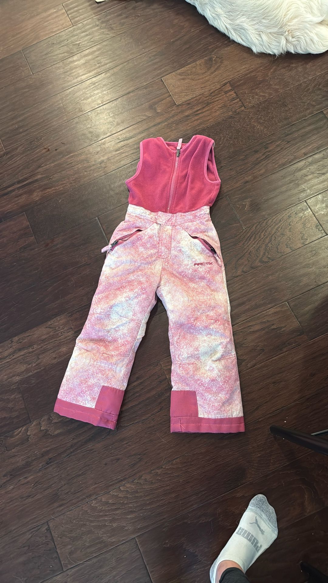 Girls Snow Bibs Size 5T