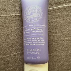 Tweak'd By Nature Restore-Yogi-Berry All Purpose Rescue Cream 3 oz New & Sealed