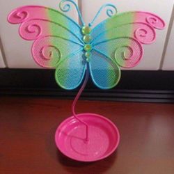 Butterfly jewelry holder 