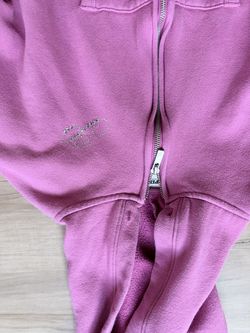 Pink zip up