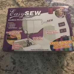 Brand New Sealed Easy Sew Cordless Portable Sewing Machine