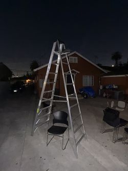 12 foot Weiner ladder aluminum