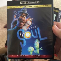 Disney 4k soul With Blue ray No Digital
