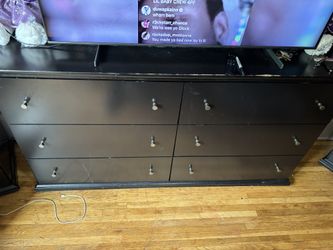 Wooden Black Bedroom set