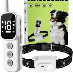 Dog Training Shock Collar With Lighting Remote Brand New