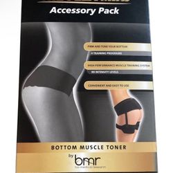 (NEW) The Flex Mini Accessory Pack Bottom Muscle Toner by BMR - With Gel Pads