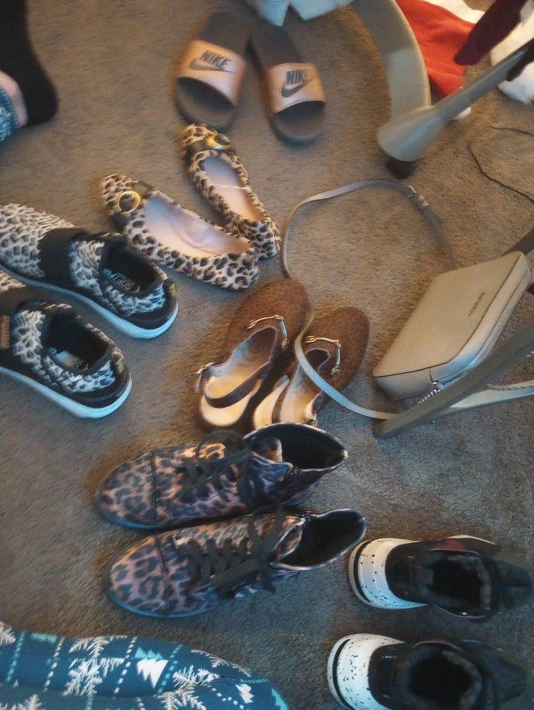 Assorted Shoes They Are All Gently used